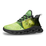 Sports Mesh Sneakers Kiwi Fruit Art