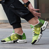 Air Cushion Sneakers Kiwi Fruit Art