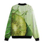 Bomber Jacket Kiwi Fruit Art