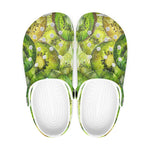 Classic Clogs Kiwi Slices Watercolor Art