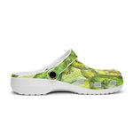 Classic Clogs Kiwi Slices Watercolor Art