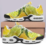 Air Cushion Sneakers Lemon and Lime Slices in Water