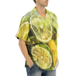 Hawaiian Shirt Lemons and Limes Art