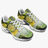 Air Cushion Sneakers Lemons and Limes Art