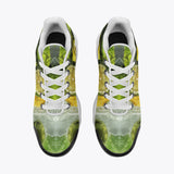 Air Cushion Sneakers Lemons and Limes Art