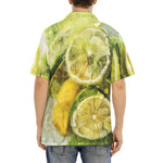 Hawaiian Shirt Lemons and Limes Art