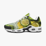 Air Cushion Sneakers Lemons and Limes Art