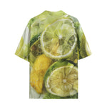 Hawaiian Shirt Lemons and Limes Art