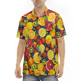 Men's Polo Shirt Fruits and Berries Mix