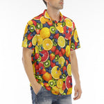 Men's Polo Shirt Fruits and Berries Mix