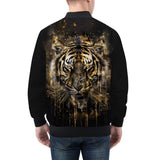 Bomber Jacket Tiger Gold Splashes