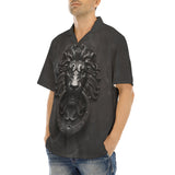 Hawaiian Shirt Black Lion Door Knocker