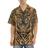 Hawaiian Shirt Tiger Stripes Pattern