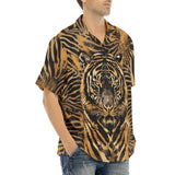 Hawaiian Shirt Tiger Stripes Pattern