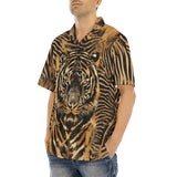 Hawaiian Shirt Tiger Stripes Pattern