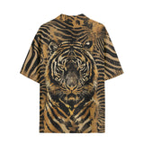 Hawaiian Shirt Tiger Stripes Pattern