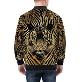 Bomber Jacket Gold Tiger Stripes