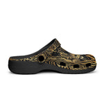 Classic Clogs Gold Tiger Stripes