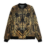 Bomber Jacket Gold Tiger Stripes