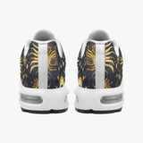 Air Cushion Sneakers Golden Suns and Moons