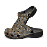 Classic Clogs Bronze Futuristic Symbols and Emblems