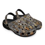 Classic Clogs Bronze Futuristic Symbols and Emblems