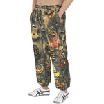 Men's Sweatpants Golden Symbols and Emblems