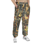 Men's Sweatpants Golden Symbols and Emblems