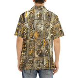 Hawaiian Shirt Magical Symbols Art