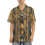 Hawaiian Shirt Ancient Egyptian Hieroglyphs