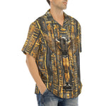 Hawaiian Shirt Ancient Egyptian Hieroglyphs