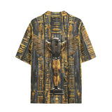 Hawaiian Shirt Ancient Egyptian Hieroglyphs