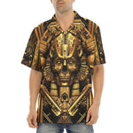 Hawaiian Shirt Egypt Gold Pharaohs and Masks