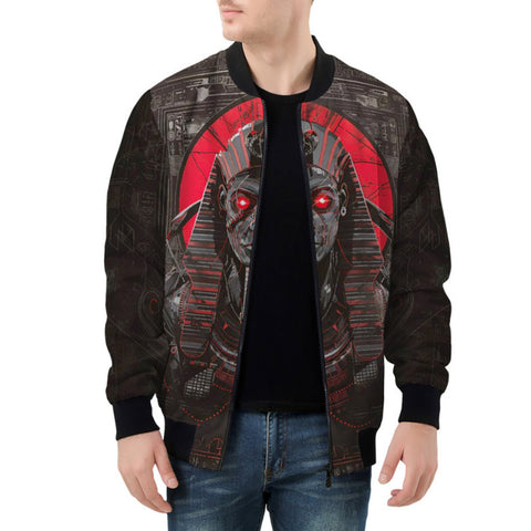 Bomber Jacket Egyptian Mythology Pharaoh Art