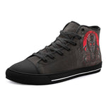 High-Top Canvas Shoes Egyptian Mythology Pharaoh Art