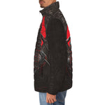 Down-Padded Puffer Jacket Egyptian Mythology Pharaoh Art