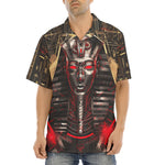 Hawaiian Shirt Egyptian Pharaoh with Red Eyes