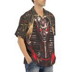 Hawaiian Shirt Egyptian Pharaoh with Red Eyes