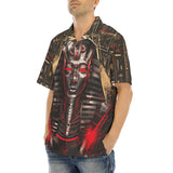 Hawaiian Shirt Egyptian Pharaoh with Red Eyes