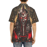 Hawaiian Shirt Egyptian Pharaoh with Red Eyes