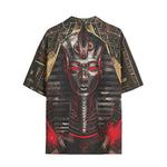 Hawaiian Shirt Egyptian Pharaoh with Red Eyes