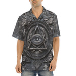 Hawaiian Shirt Mysterious Black Metal Occult Symbol