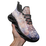 Sports Mesh Sneakers Elegant Light Pastel Pattern