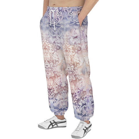 Men's Sweatpants Elegant Light Pastel Pattern