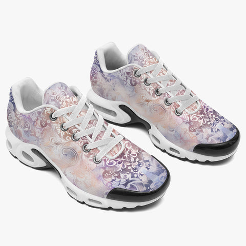 Air Cushion Sneakers Elegant Light Pastel Pattern