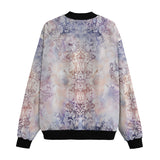 Bomber Jacket Elegant Light Pastel Pattern