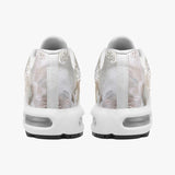 Air Cushion Sneakers Watercolor Pastel Lace Pattern