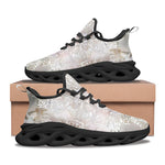 Sports Mesh Sneakers Watercolor Pastel Lace Pattern
