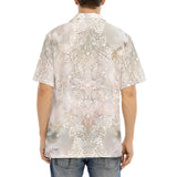 Hawaiian Shirt Watercolor Pastel Lace Pattern