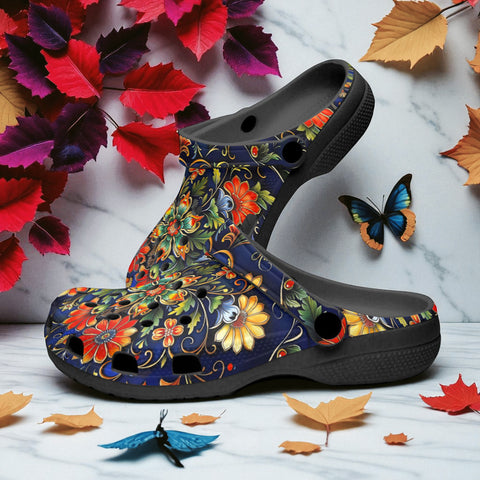 Classic Clogs Floral Ornament
